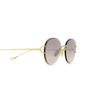 Gafas de sol Eyepetizer ROY C.4-44F gold - Miniatura del producto 3/5