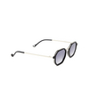 Eyepetizer SENEQUIER Sunglasses C.A-1-27F black matt and silver - product thumbnail 2/5