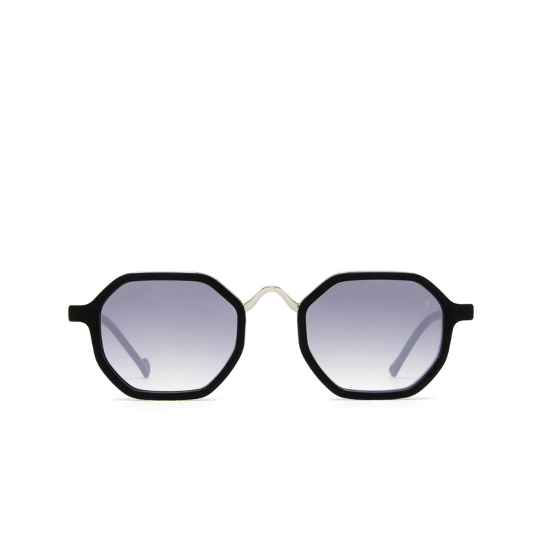 Eyepetizer SENEQUIER Sunglasses C.A-1-27F black matt and silver - 1/5