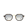 Gafas de sol Eyepetizer SENEQUIER C.I-4-25F dark havana matt and gold - Miniatura del producto 1/5