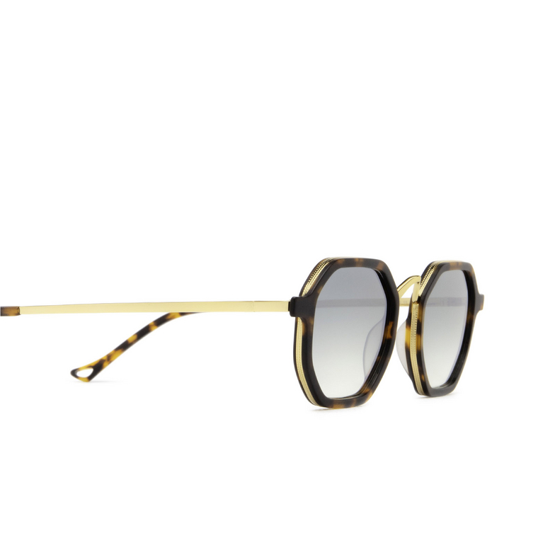 Eyepetizer SENEQUIER Sunglasses C.I-4-25F dark havana matt and gold - 3/5