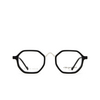 Eyepetizer SENEQUIER Eyeglasses C.A-1 black matt and silver - product thumbnail 1/5