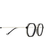 Occhiali da vista Eyepetizer SENEQUIER C.A-1 black matt and silver - anteprima prodotto 3/5