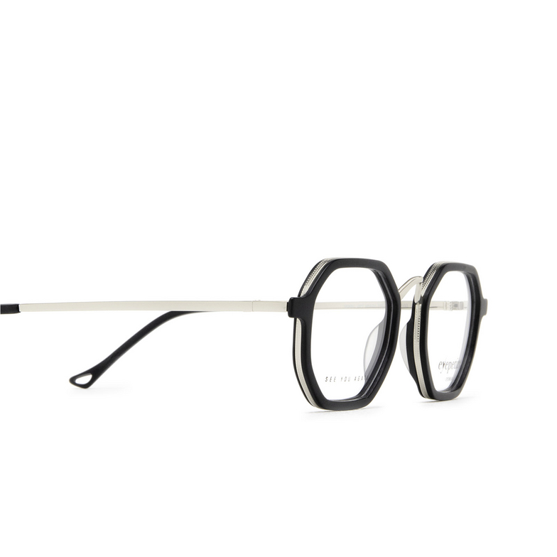 Gafas graduadas Eyepetizer SENEQUIER OPT C.A-1 black matt and silver - 3/5