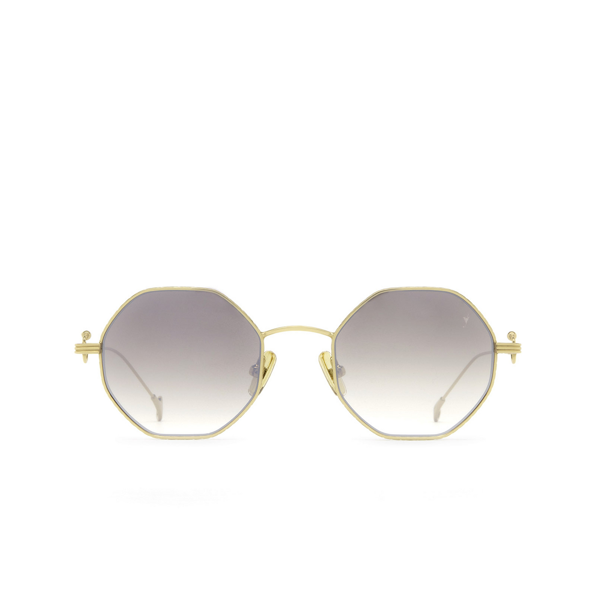 Eyepetizer® Irregular Sunglasses: Voyage color Gold C.4-18F - front view.