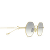 Occhiali da sole Eyepetizer VOYAGE C.4-25F gold - anteprima prodotto 3/5