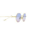 Gafas de sol Eyepetizer VOYAGE C.4-42F gold - Miniatura del producto 3/5