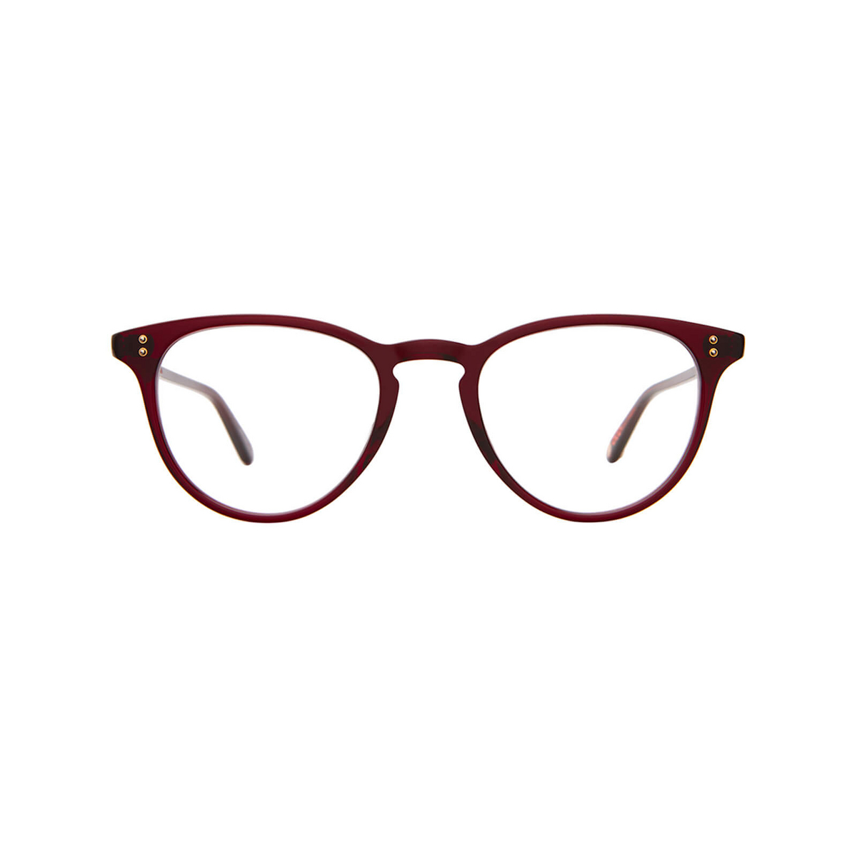 Garrett Leight ALICE Eyeglasses BIO-BGY Bio Burgundy - front view