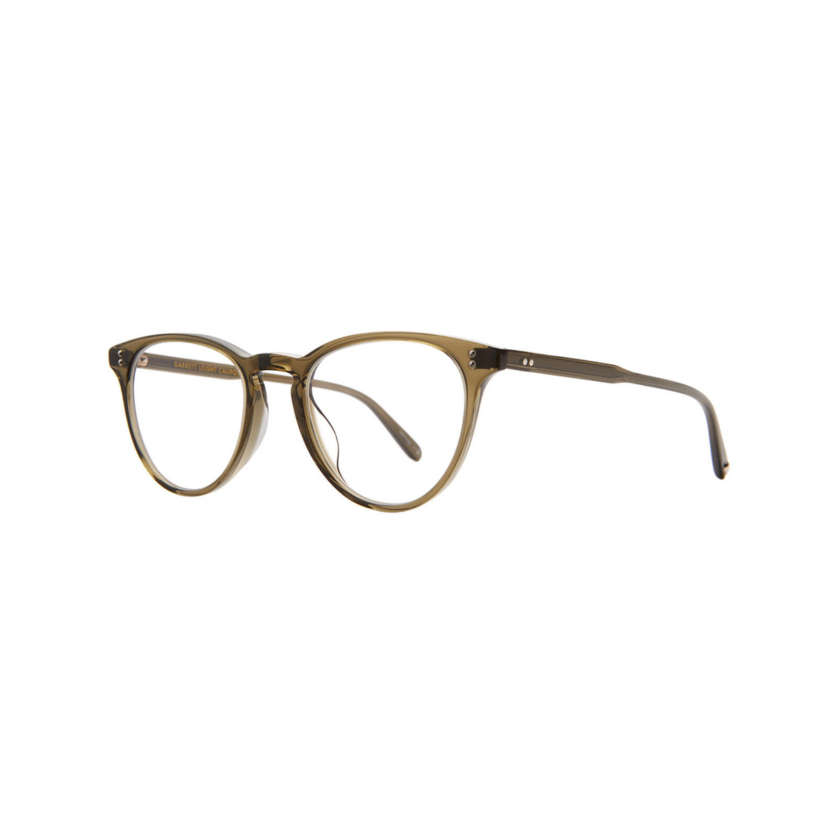 Garrett Leight ALICE Eyeglasses BIO-DEOLV Bio Deep Olive - product thumbnail 2/3