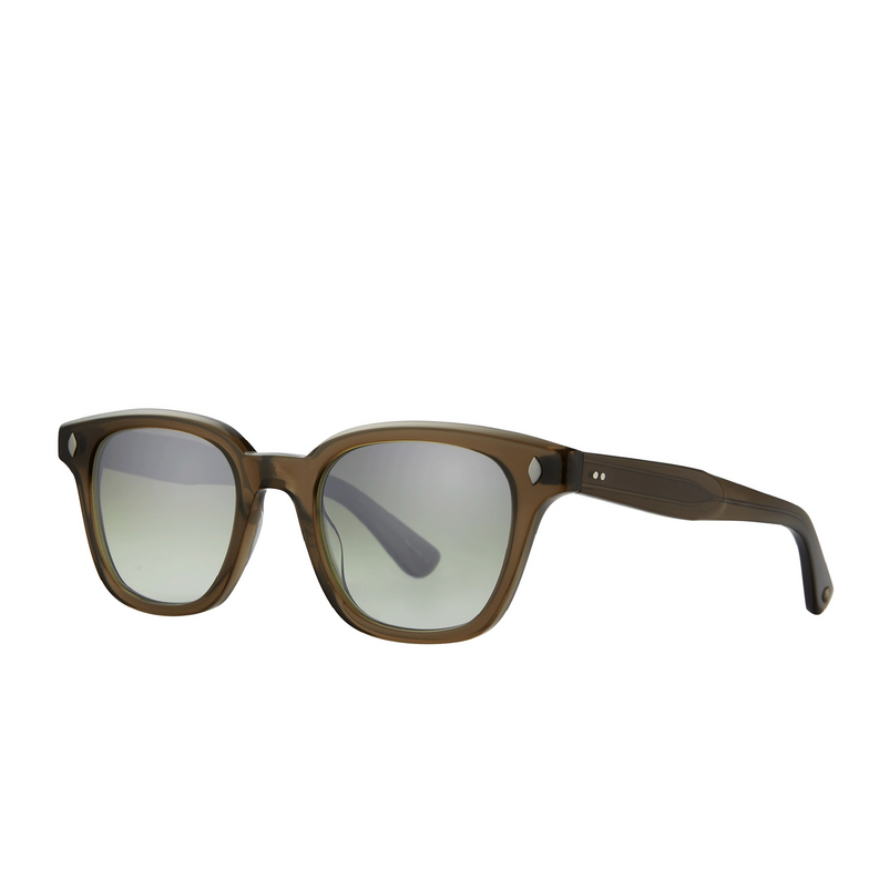 Garrett Leight BROADWAY Sunglasses OLIO/SFOLVLM olio/semi-flat olive layered mirror - 2/3