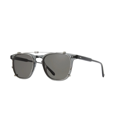 Garrett Leight BROOKS CLIP BS/G15 Brushed Silver BS/G15 brushed silver - Vista tres cuartos
