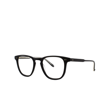 Garrett Leight BROOKS Eyeglasses mbk matte black - three-quarters view