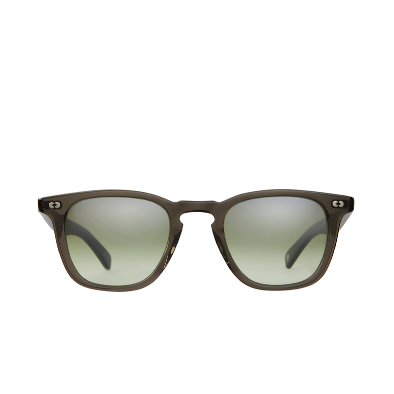 Garrett Leight BROOKS X Sunglasses BLGL/OLVLM black glass/olive layered mirror - 1/4