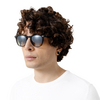 Garrett Leight BROOKS X Sunglasses BLGL/OLVLM black glass/olive layered mirror - product thumbnail 4/4