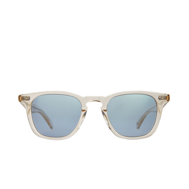 Garrett Leight BROOKS X Sunglasses PRO/SKLM prosecco/sky layered mirror - front view