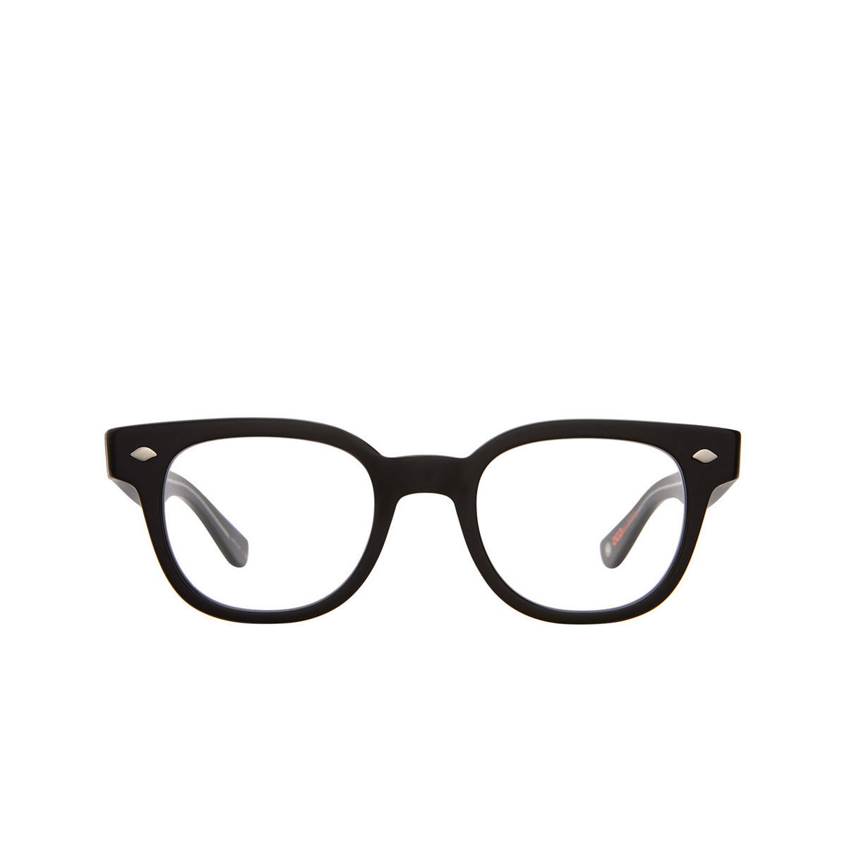 Garrett Leight BYRNE Eyeglasses BIO-MBK Bio Matte Black - front view
