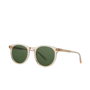 Occhiali da sole Garrett Leight CARLTON BIO BGECR/BIO GRN bio beige crystal/bio green - tre quarti