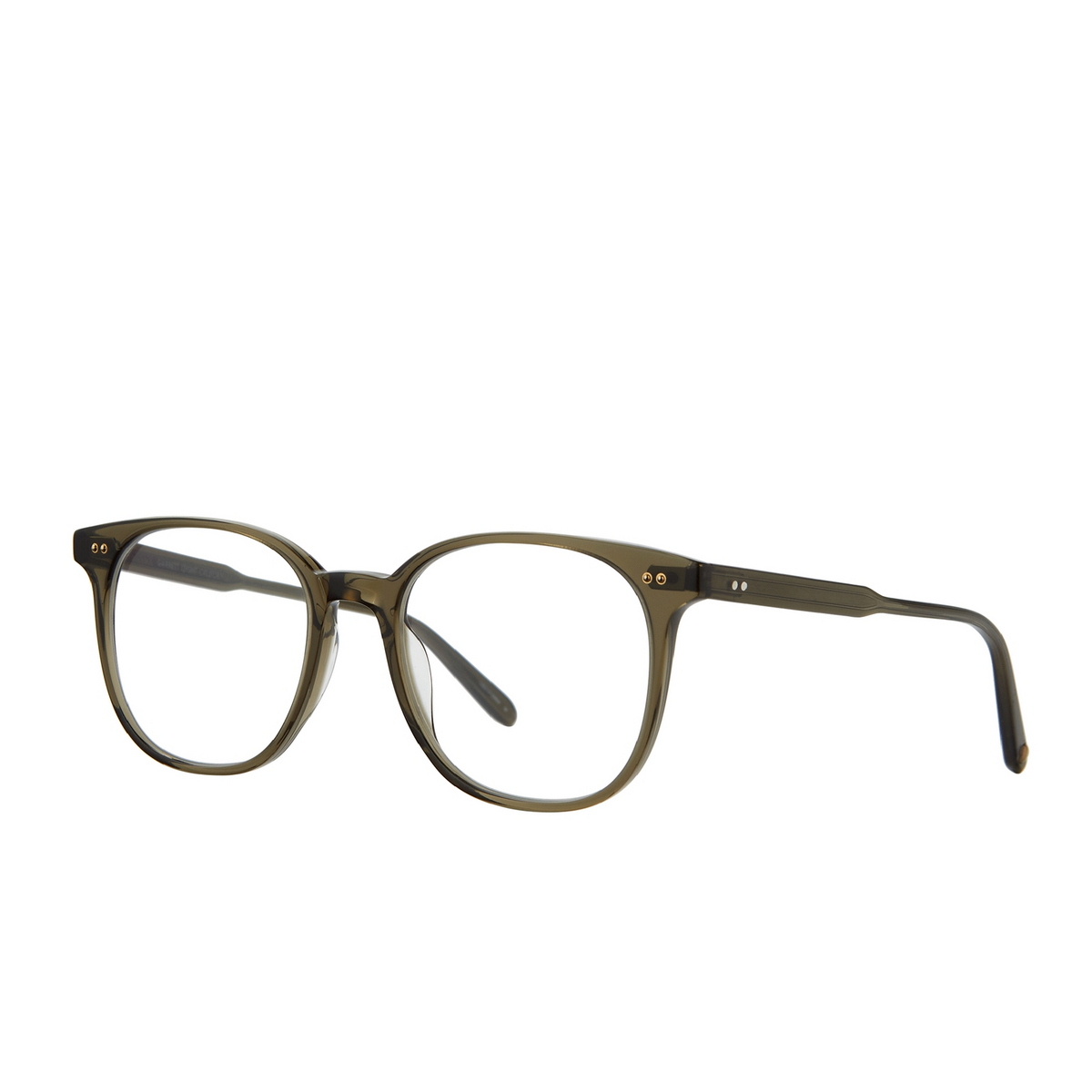 Occhiali da vista Garrett Leight CARROL BIO DEOLV Bio Deep Olive - tre quarti