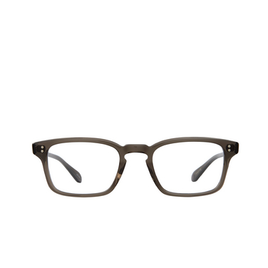 Garrett Leight DIMMICK Eyeglasses BLGL black glass - front view