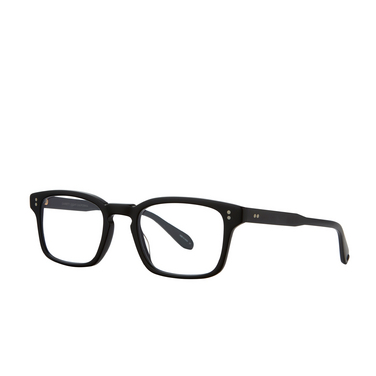 Garrett Leight DIMMICK Eyeglasses MBK matte black - three-quarters view