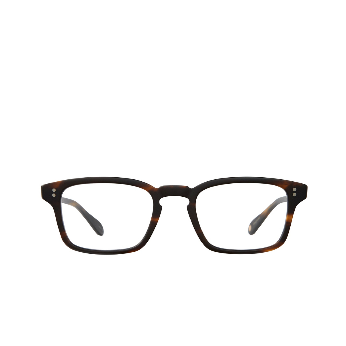 Garrett Leight DIMMICK Eyeglasses MCOFT Matte Coffee Tortoise - front view