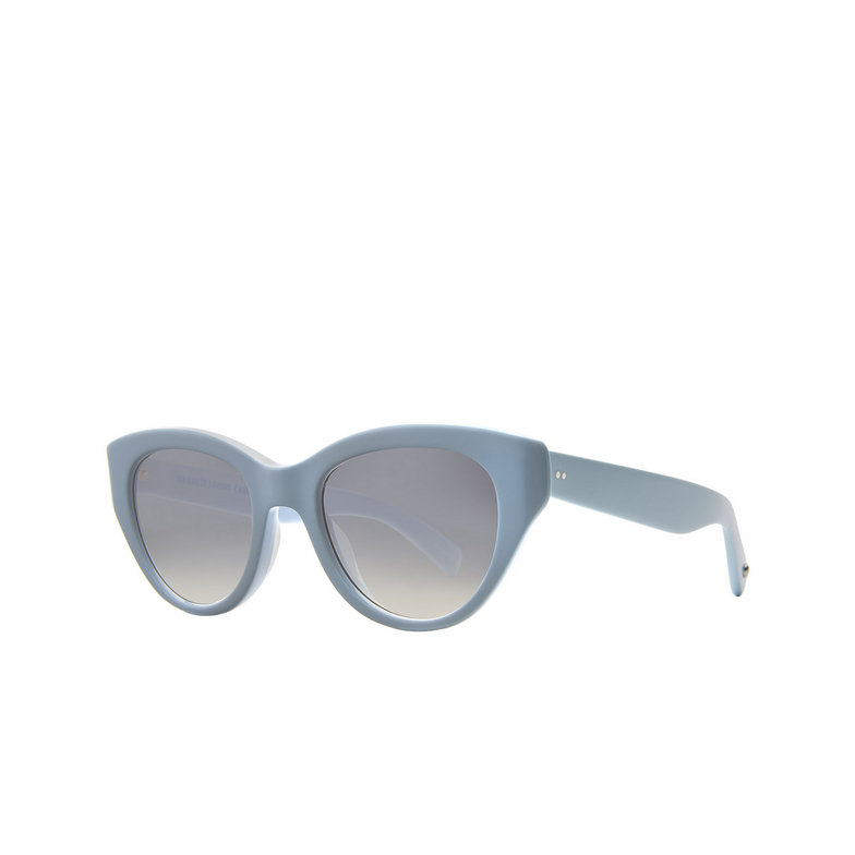 Garrett Leight DOTTIE Sunglasses POBLU/SFFOG powder blue - 2/3