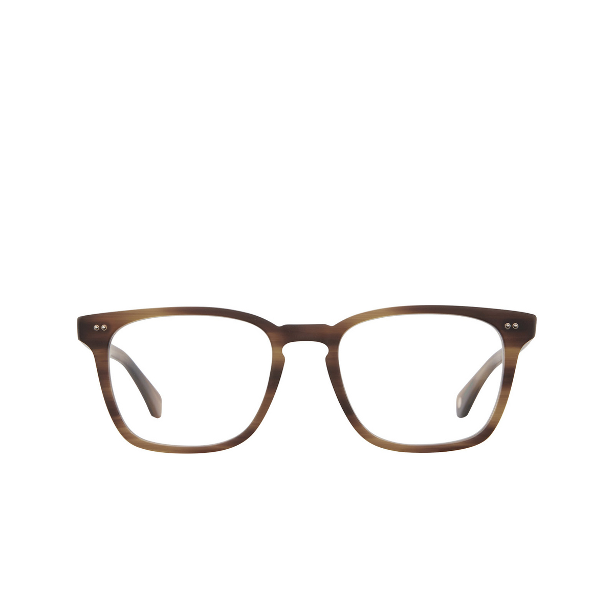 Garrett Leight EARVIN Eyeglasses BIO-MBTO Bio Matte Blonde Tortoise - front view