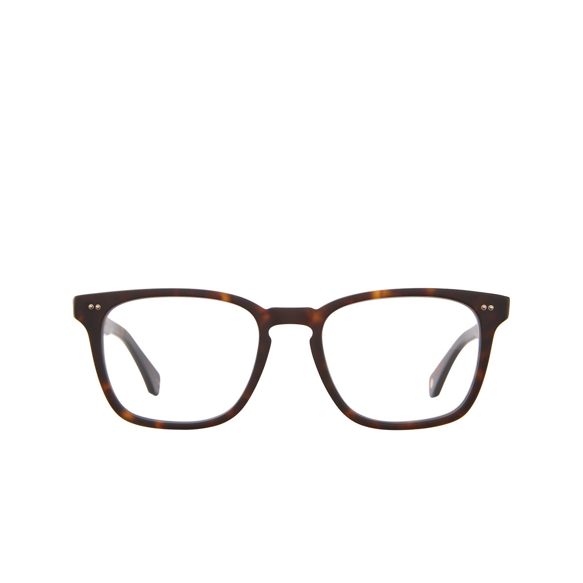Garrett Leight EARVIN Eyeglasses BIO-MCOOT Bio Matte Cookie Tortoise - 1/3