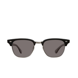 Garrett Leight® Square Sunglasses: Elkgrove Sun color Bk-s/gry Black-silver/grey 