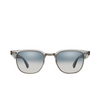 Garrett Leight ELKGROVE Sunglasses LLG-BS/INDLM llg-brushed silver/indigo layered mirror - product thumbnail 1/3