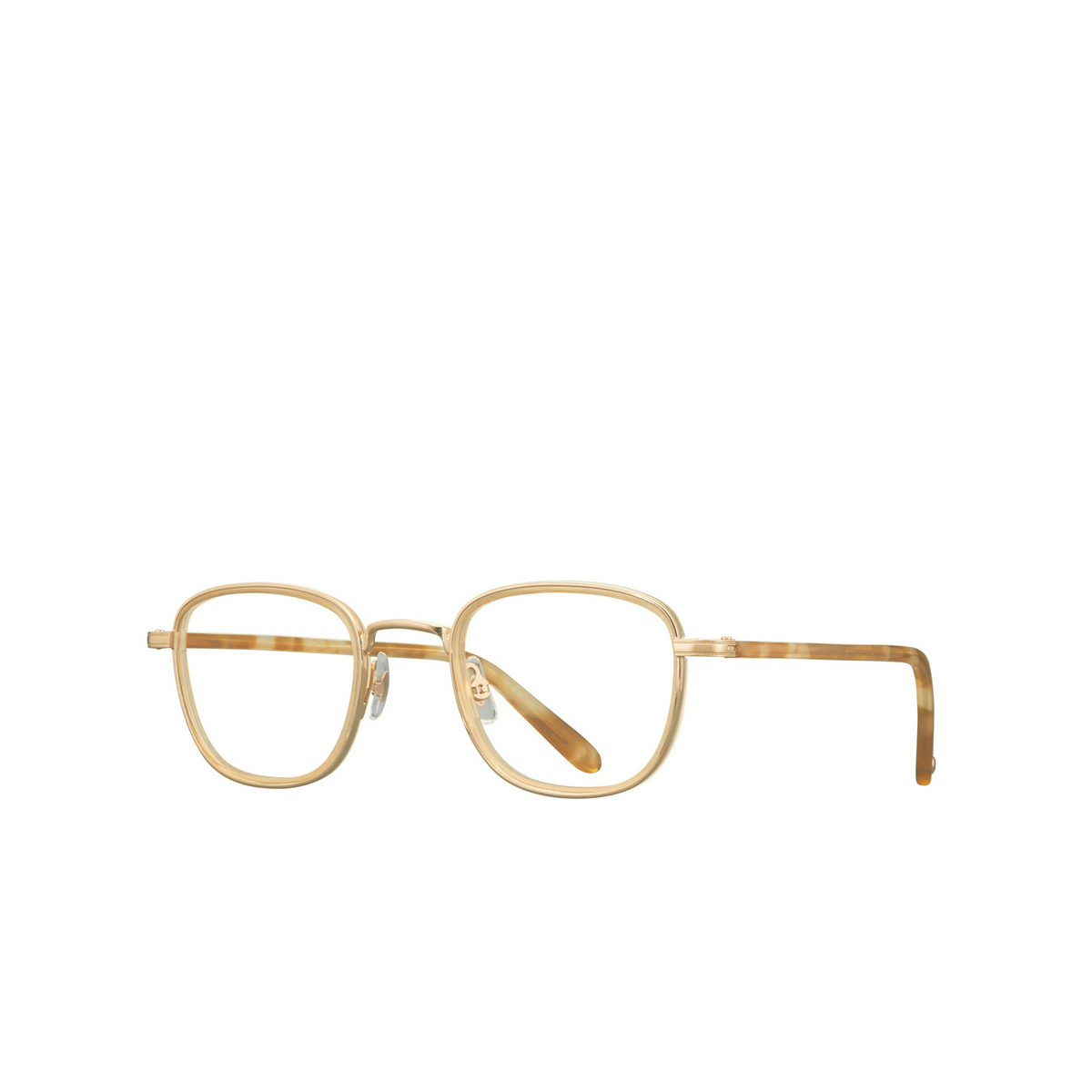 Garrett Leight GARFIELD Eyeglasses MG-BSH Matte Gold-Blonde Shell - product thumbnail 2/3