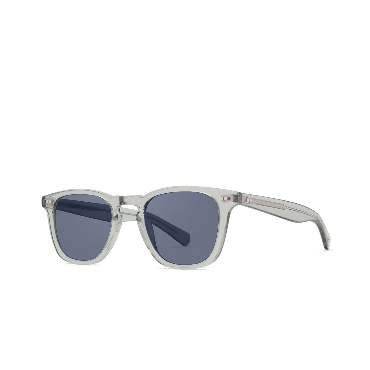 Garrett Leight® Square Sunglasses: Glco X Jenni Kayne Sun color Llg/bs Llg/blue Smoke - three-quarters view