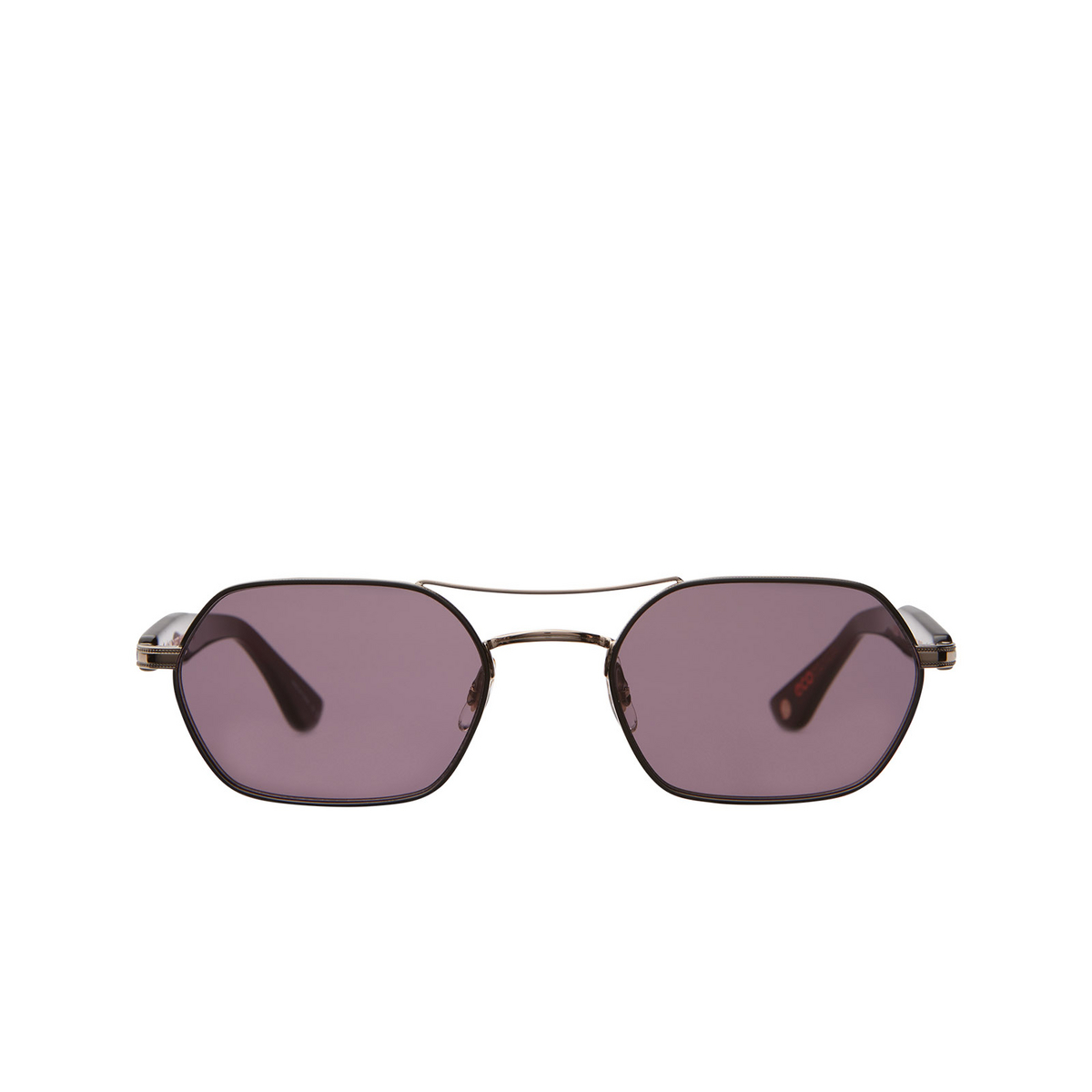Garrett Leight GOLDIE Sunglasses CO-GM-BIO-BGY/VGY Copper - Gunmetal - Bio Burgundy - front view