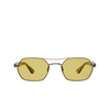 Garrett Leight GOLDIE Sunglasses G-ATG-BIO-COL/DES gold - antique gold - bio cola - product thumbnail 1/3