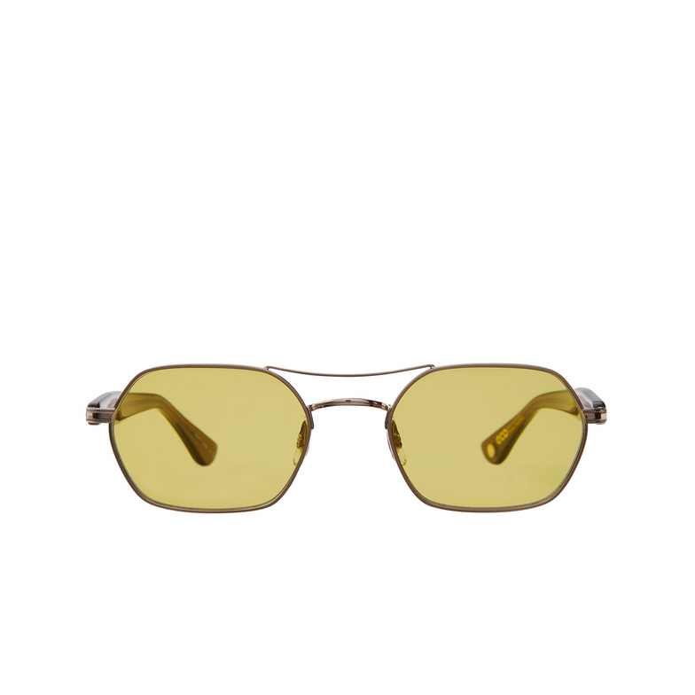 Garrett Leight GOLDIE Sunglasses G-ATG-BIO-COL/DES gold - antique gold - bio cola - 1/3
