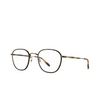 Garrett Leight GRANT Korrektionsbrillen BBT-ATGII-MDKT bourbon tortoise-antique gold ii - Produkt-Miniaturansicht 2/3