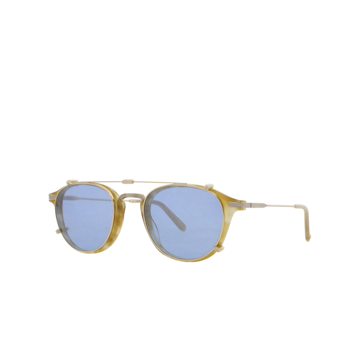 Garrett Leight HAMPTON COMBO CLIP G/SMM Gold G/SMM Gold - tre quarti