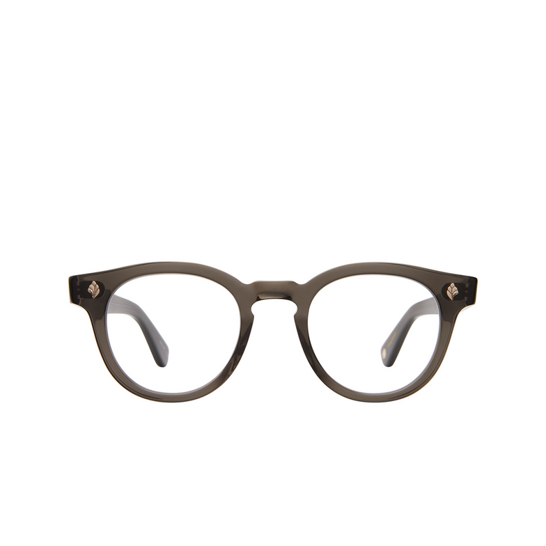 Garrett Leight JACK Eyeglasses BLGL black glass - 1/3