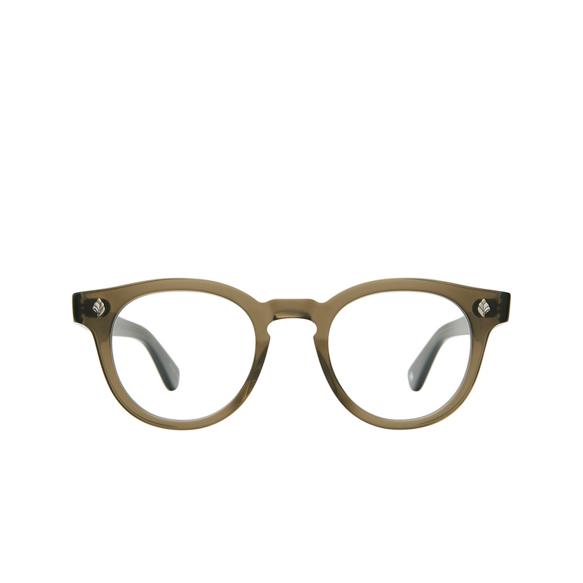Garrett Leight JACK Eyeglasses Olio - 1/3