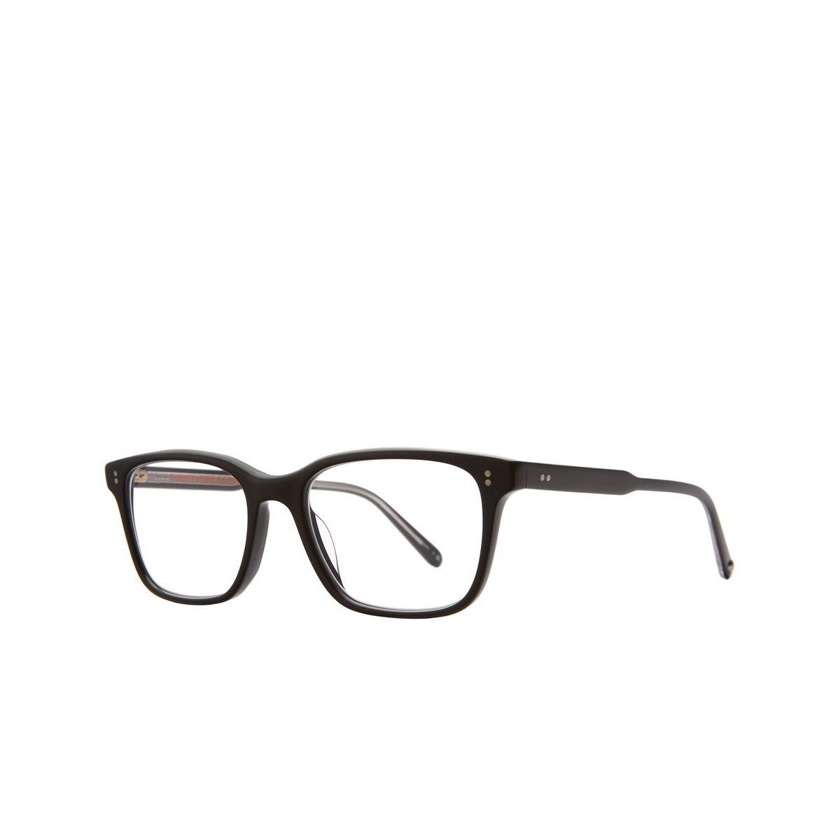 Garrett Leight JERRY Eyeglasses BIO-MBK Bio Matte Black - three-quarters view