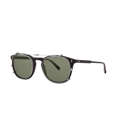 Garrett Leight KINNEY CLIP BS/G15 Brushed Silver BS/G15 brushed silver - tre quarti