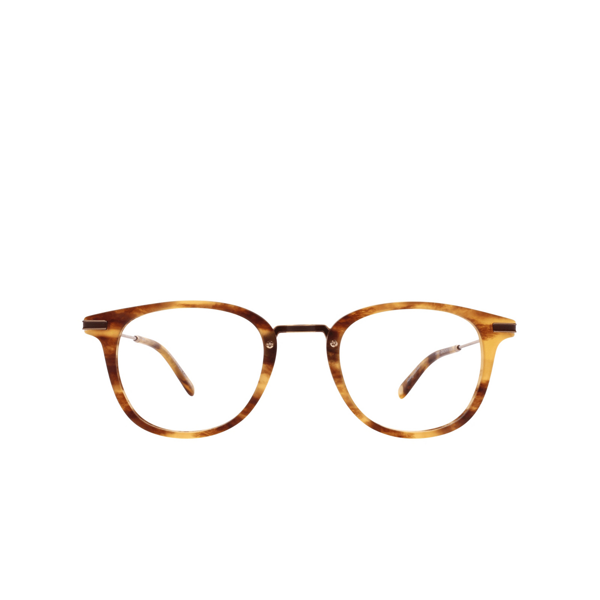 Garrett Leight KINNEY COMBO Eyeglasses MPIW Matte Pinewood - front view