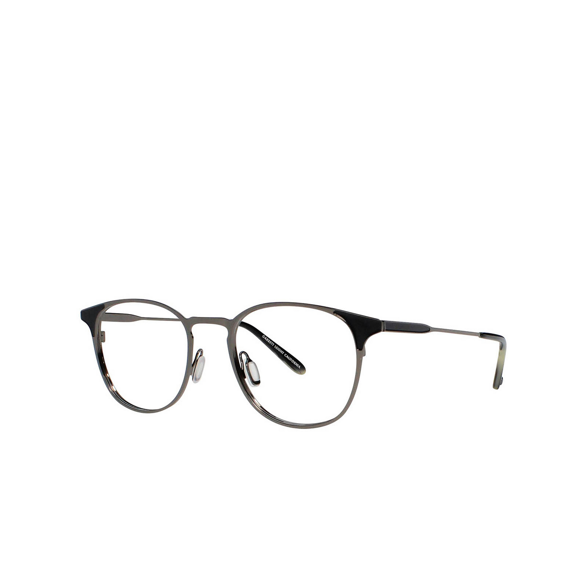 Garrett Leight KINNEY M Eyeglasses C Chrome - three-quarters view