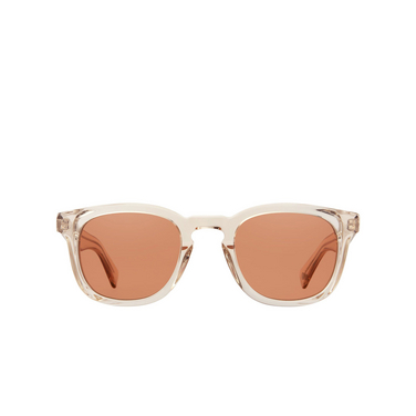 Gafas de sol Garrett Leight KINNEY X SUN SHCR/SWTR shell crystal - Vista delantera