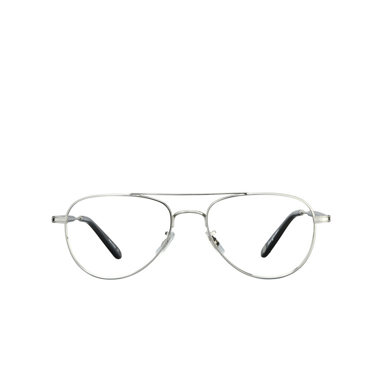 Garrett Leight LINNIE Eyeglasses SV-GCR silver-grey crystal - 1/3