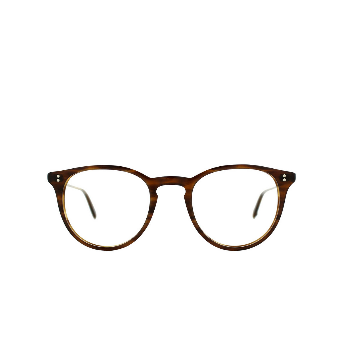 Garrett Leight MILWOOD Eyeglasses BRT Brandy Tortoise - front view