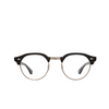 Garrett Leight OAKWOOD Korrektionsbrillen BK-G black-gold - Produkt-Miniaturansicht 1/3