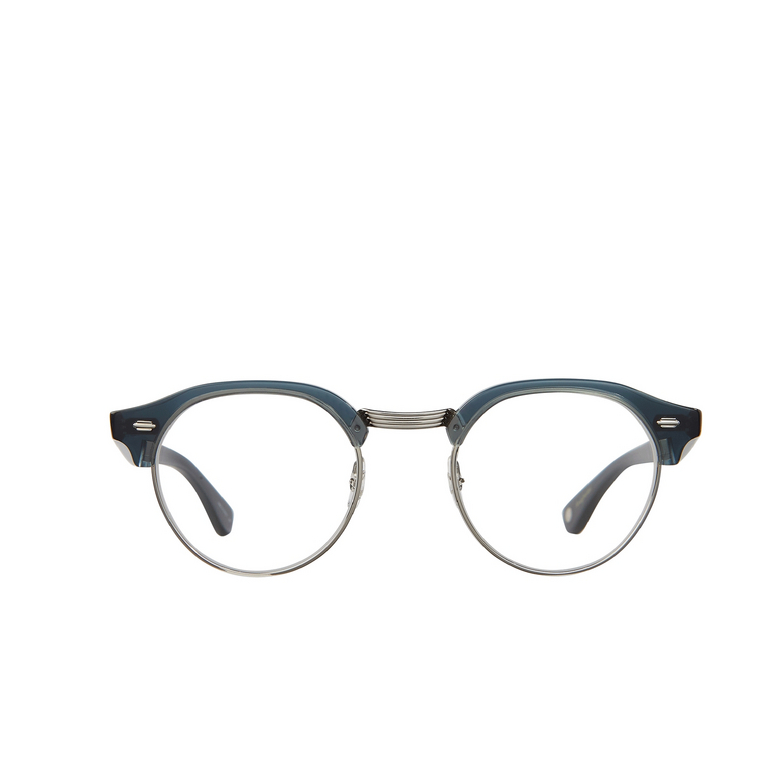 Garrett Leight OAKWOOD Eyeglasses NVY-S navy-silver - 1/3