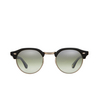 Garrett Leight OAKWOOD Sunglasses BK-G/OLVLM black-gold/olive layered mirror - product thumbnail 1/3