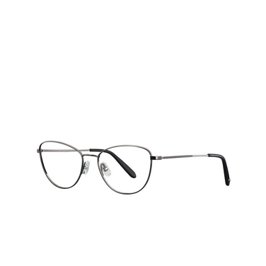 Garrett Leight OLIVE Korrektionsbrillen GM-BK gunmetal-black - Dreiviertelansicht